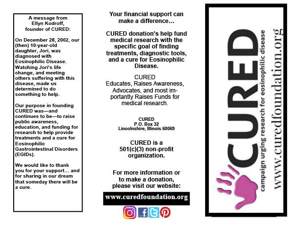 Cured Brochure 2017